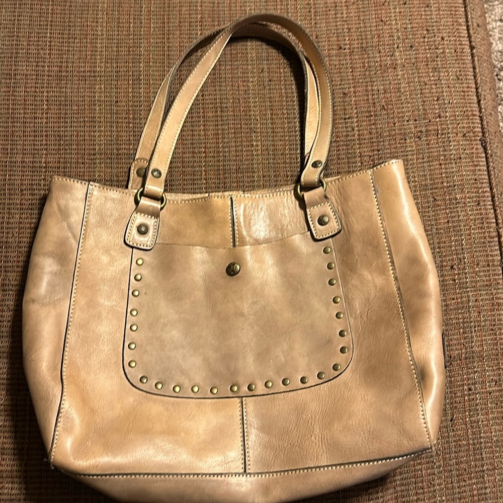 Patricia Nash Tan Shoulder Bag